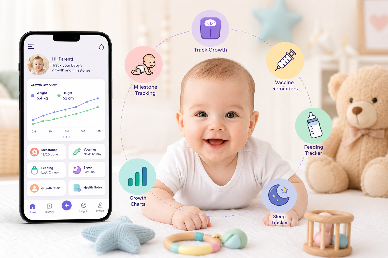 Why Every Parent Needs a Baby Growth Tracking App